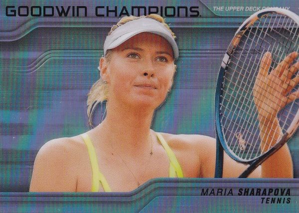 insert karta MARIA SHARAPOVA 22-23 Goodwin Champions Platinum Rainbow Horizontal číslo P57